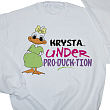 51433X - Under ProDUCKtion Personalized Maternity Sweatshirt
